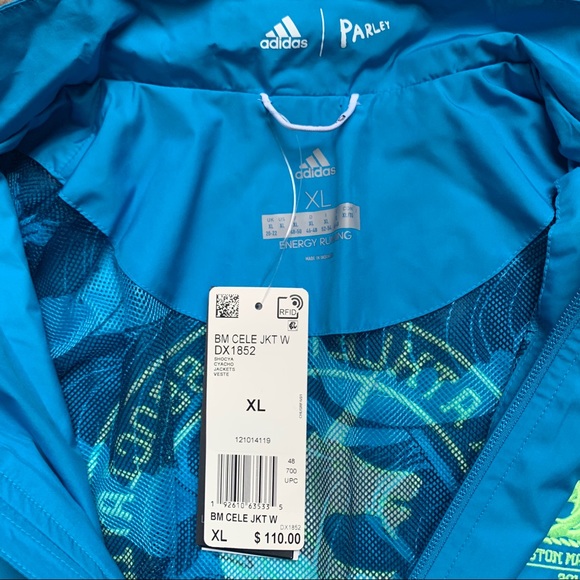 Adidas Boston Marathon Womens Celebration Jacket - Picture 8 of 8